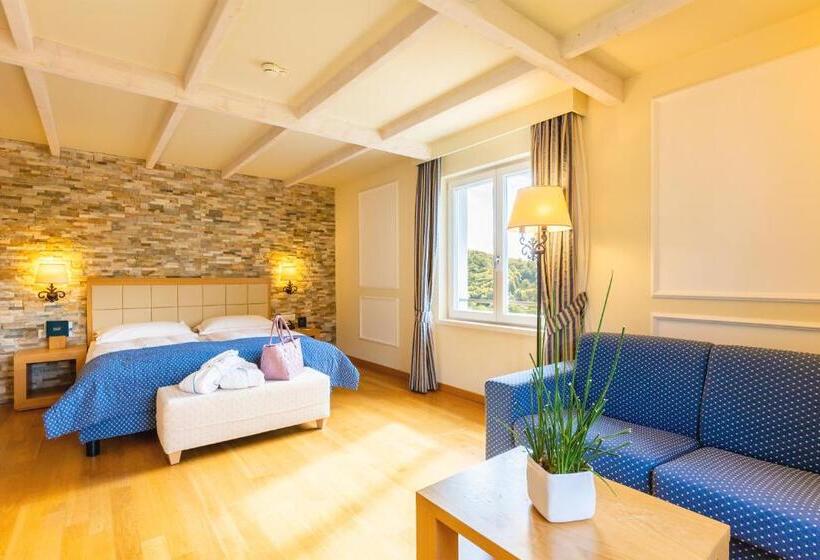 标准房带园景, Kurhaus Cademario