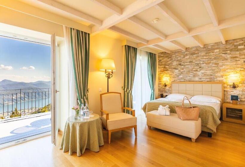 标准间带湖景, Kurhaus Cademario