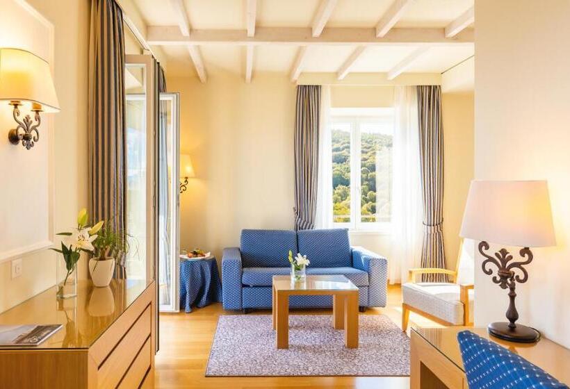 小型套房带阳台, Kurhaus Cademario