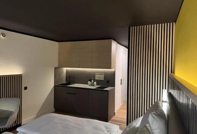 シングルデラックスルーム, Residenzhotel Stuttgart Airport, Sure Hotel Collection by Best Western