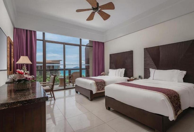 غرفة ديلوكس مطلّة علي البحر, Yalong Bay Mangrove Tree Resort