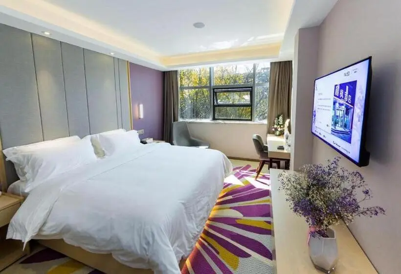 キングサイズベッドのデラックスルーム, Lavande Hotels·guangzhou Beijing Road Pedestrian Street Haizhu Square Metro Station
