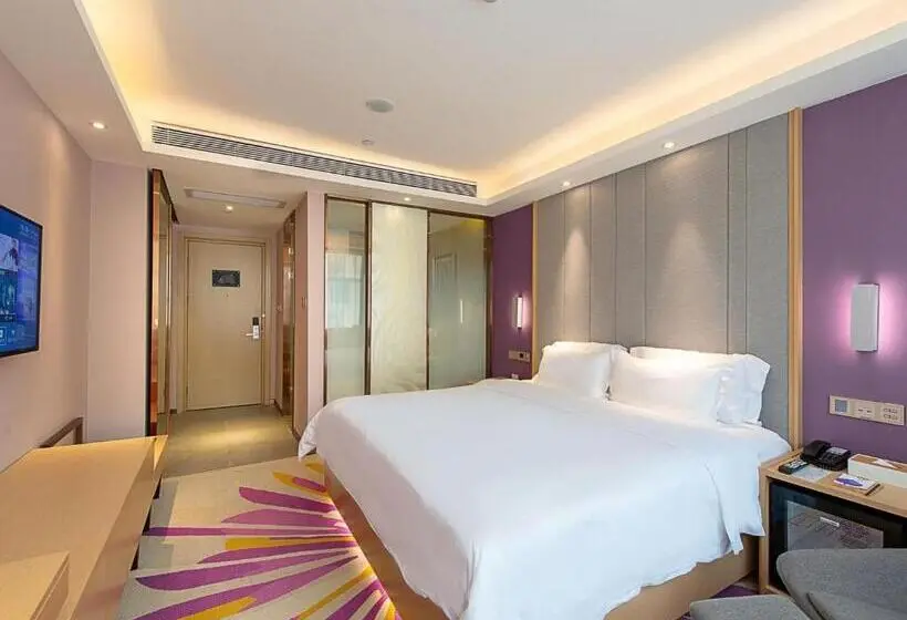 キングサイズベッドのデラックスルーム, Lavande Hotels·guangzhou Beijing Road Pedestrian Street Haizhu Square Metro Station