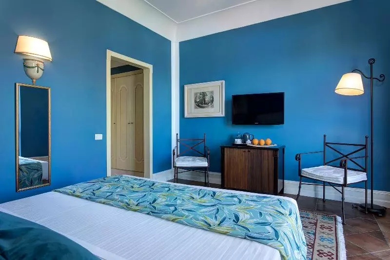 Deluxe-huone Merinäkymä Parveke, Baglio Oneto Dei Principi Di San Lorenzo  Luxury Wine Resort