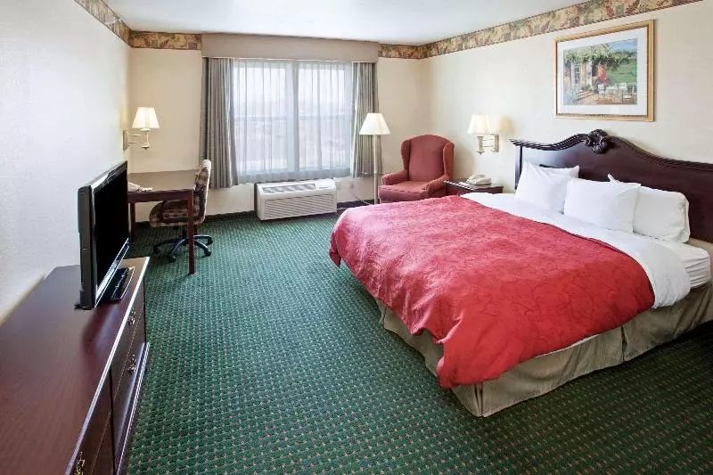 キングサイズベッドのスタンダードルーム, Country Inn & Suites By Radisson, Elkhart North, In