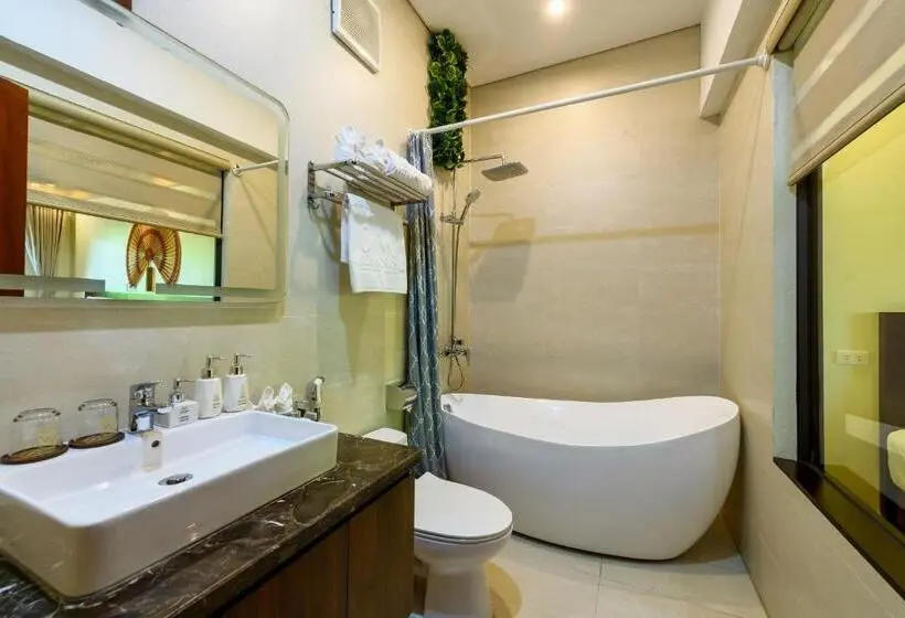 اتاق لوکس با چشم‌انداز باغ, Memorina Ninh Binh Resort