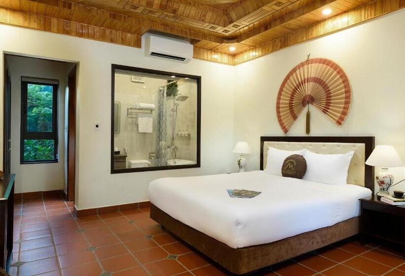 اتاق لوکس با چشم‌انداز باغ, Memorina Ninh Binh Resort