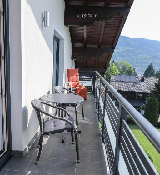 발코니 스탠다드 싱글 룸, Pension Strobl