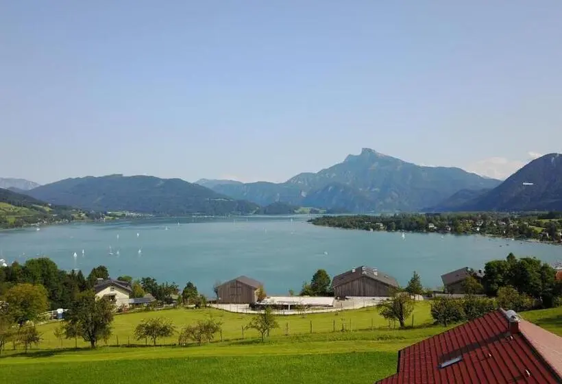 バルコニー付きシングルスタンダードルーム, Pension Strobl