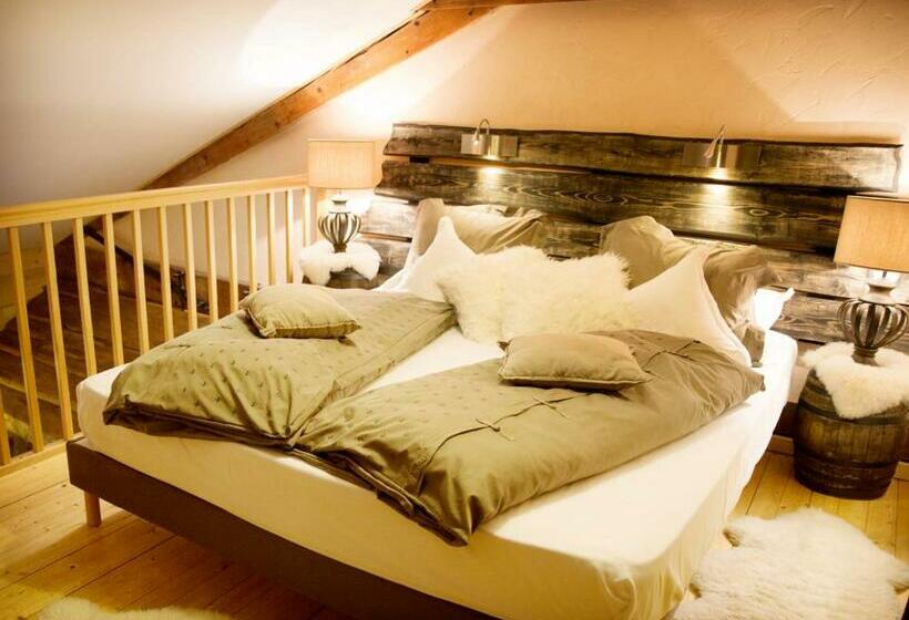 ハイドロマッサージバス付きスイート, Domaine Du Haut Jardin Hôtel & Chalets Spa Privé