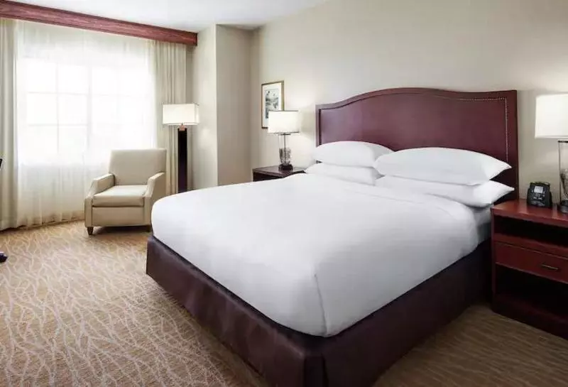 キングサイズベッドのスタンダードルーム, Doubletree By Hilton  Sunrise  Sawgrass Mills