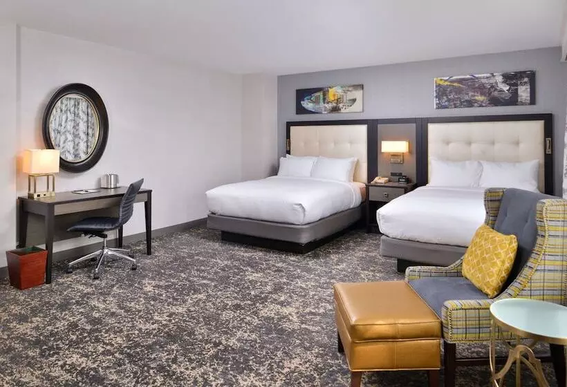 اتاق استاندارد با 2 تخت دوبل, Doubletree By Hilton Utica