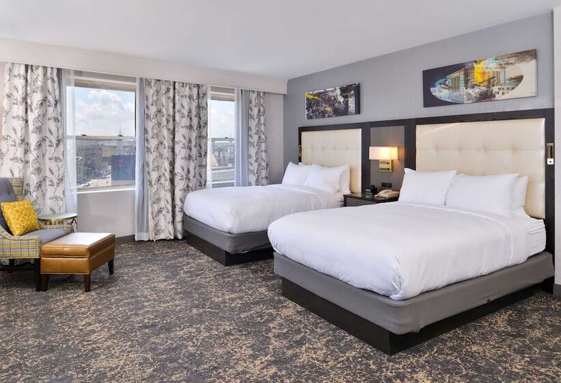 غرفه قياسيه سريرين مزدوجين, Doubletree By Hilton Utica