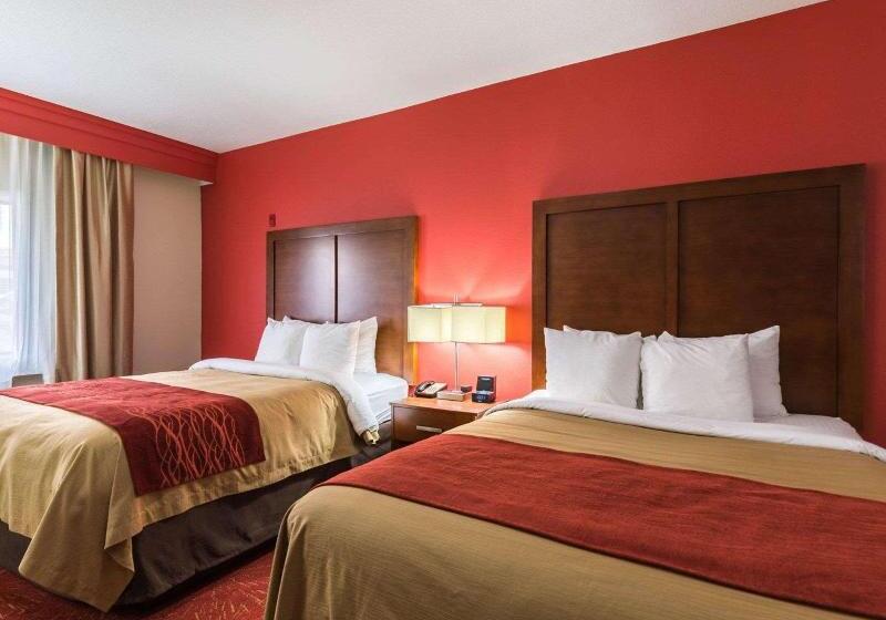 חדר סטנדרט עם מיטת קינג, Econo Lodge Inn & Suites East Houston I10