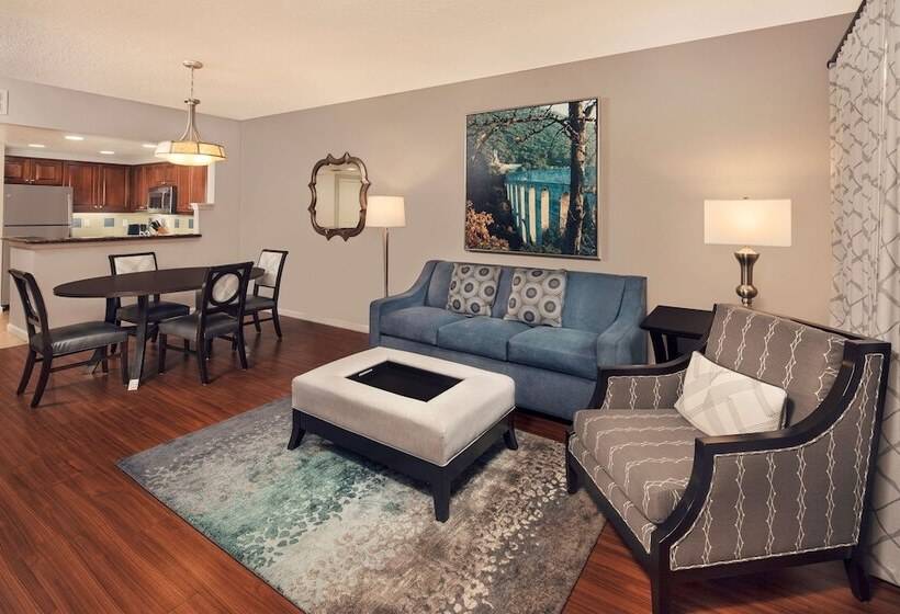 带阳台套房, Hilton Grand Vacations Club Tuscany Village Orlando