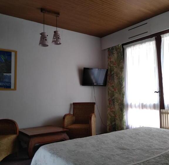 غرفة قياسية مزوَّدة بتراس, Hôtel Le Mas Fleuri