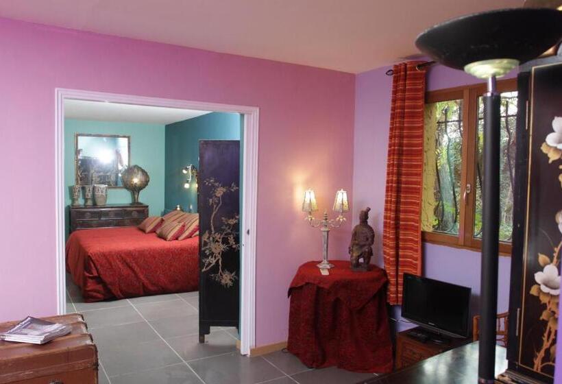 غرفة ديلوكس, Mas De La Chapelle