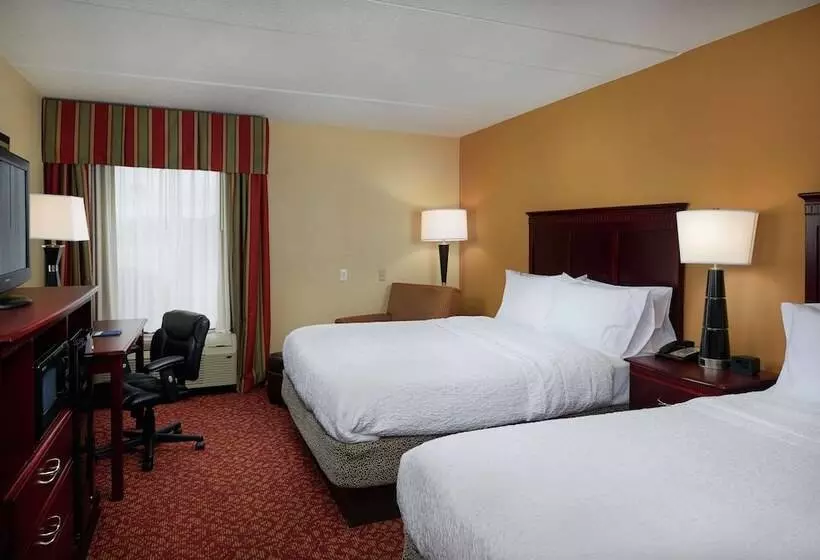 اتاق استاندارد با 2 تخت دوبل, Hampton Inn Newport Newsyorktown