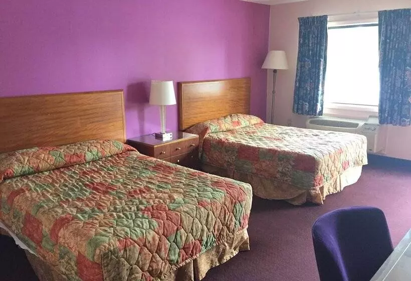 ２ダブルベッドのスタンダードルーム, Scottish Inns Albany