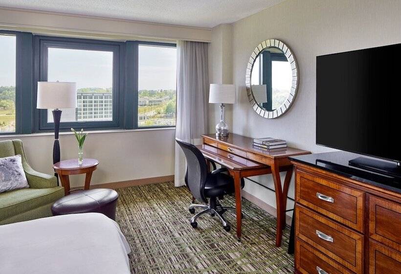 غرفة قياسية سرير مزدوج, Atlanta Marriott Alpharetta