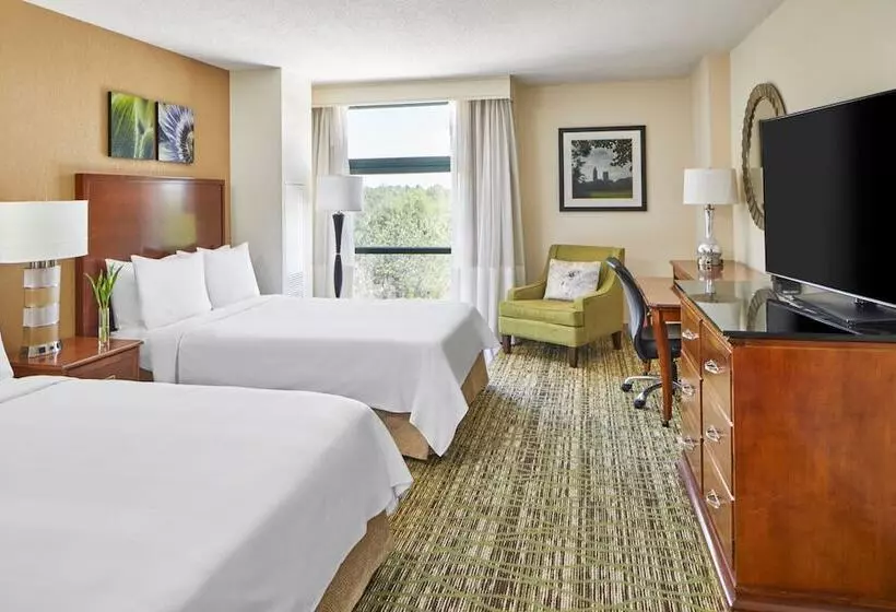 2ダブルベッドのスタンダードルーム, Atlanta Marriott Alpharetta