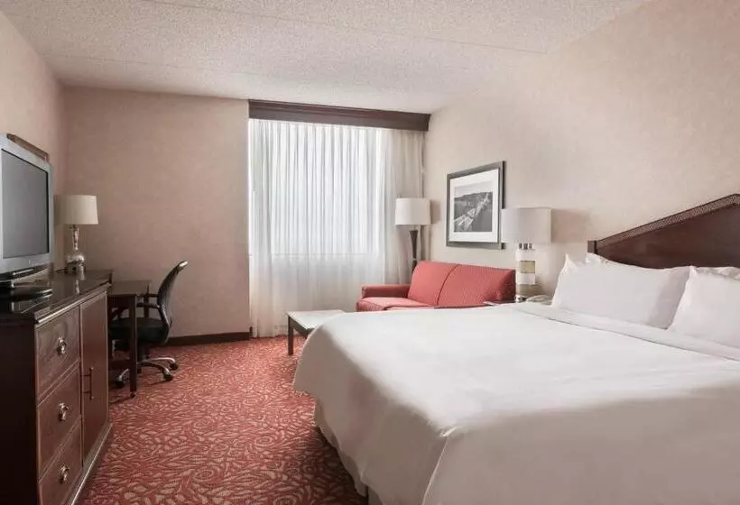 キングサイズベッドのスタンダードルーム, Chicago Marriott Northwest