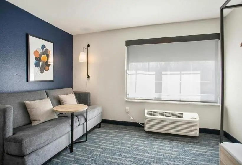 身障者適用キングサイズベッドルーム, City Express by Marriott Duluth