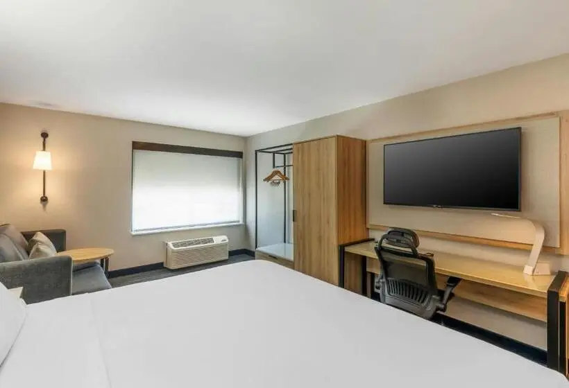 身障者適用キングサイズベッドルーム, City Express by Marriott Duluth
