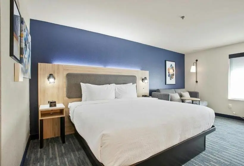 身障者適用キングサイズベッドルーム, City Express by Marriott Duluth