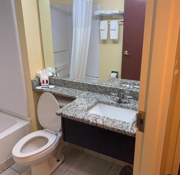 Büyük Çift Kişilik Yataklı Standart Oda, Days Inn & Suites By Wyndham Tampa / Raymond James Stadium