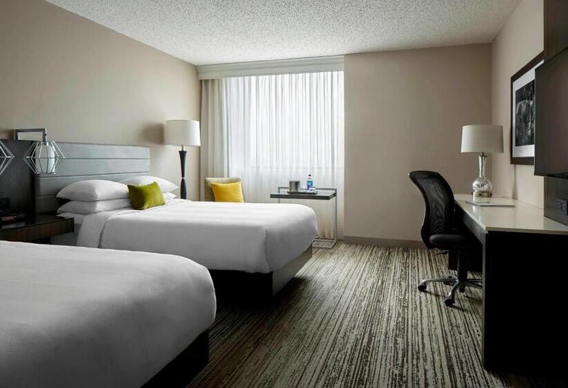 带2个双人床的标准工作室, Marriott Dfw Airport South