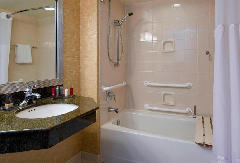 غرفة قياسية سرير كينج لذوى الإحتياجات الخاصة, Milwaukee Marriott West