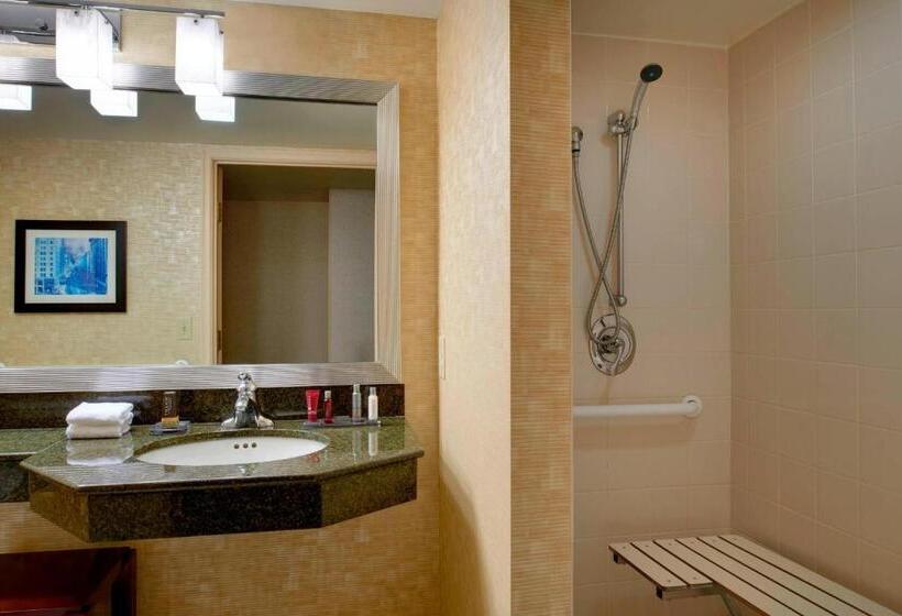 Номер Стандарт Кровать Кинг Адаптированный для Инвалидов, Milwaukee Marriott West
