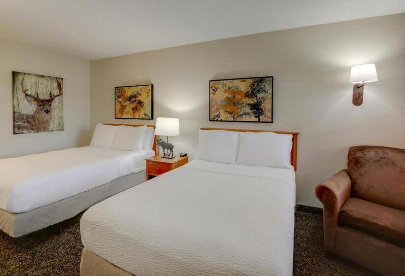 ２ダブルベッドのスタンダードルーム, Stoney Creek Inn Quincy