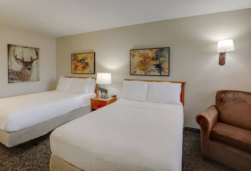 ２ダブルベッドのスタンダードルーム, Stoney Creek Inn Quincy