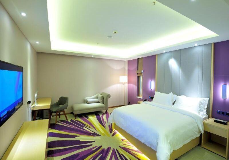 חדר דחוקס עם מיטת קינג, Lavande Hotels·guangzhou Luoxi Xiajiao Metro Station