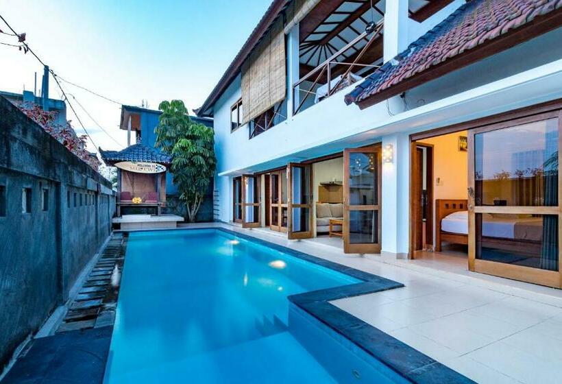 带1个卧室的别墅, Medewi Surf Villa