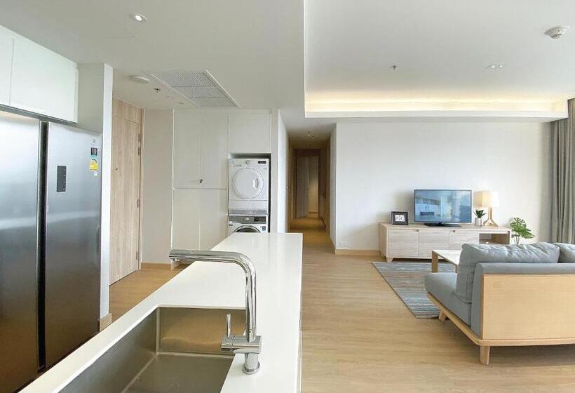 آپارتمان مدیریتی 2 خوابه, Oakwood Suites Bangkok