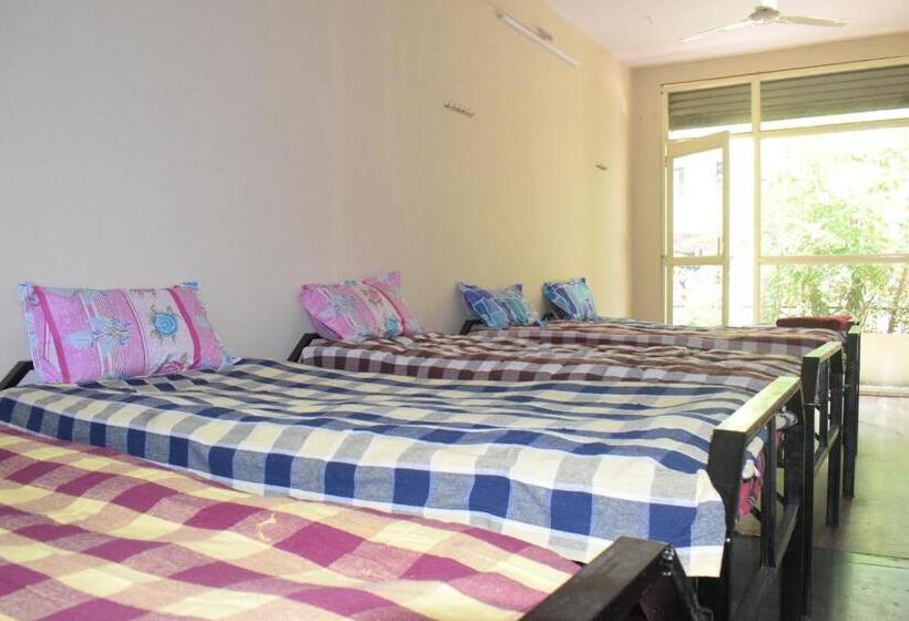 Кровать в Многоместном Номере с Общей Ванной, Mango Guest House