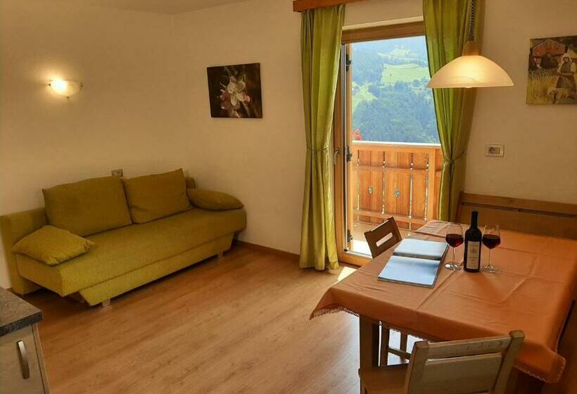 带1个卧室带观景的公寓, Ferienbauernhof Masunerhof