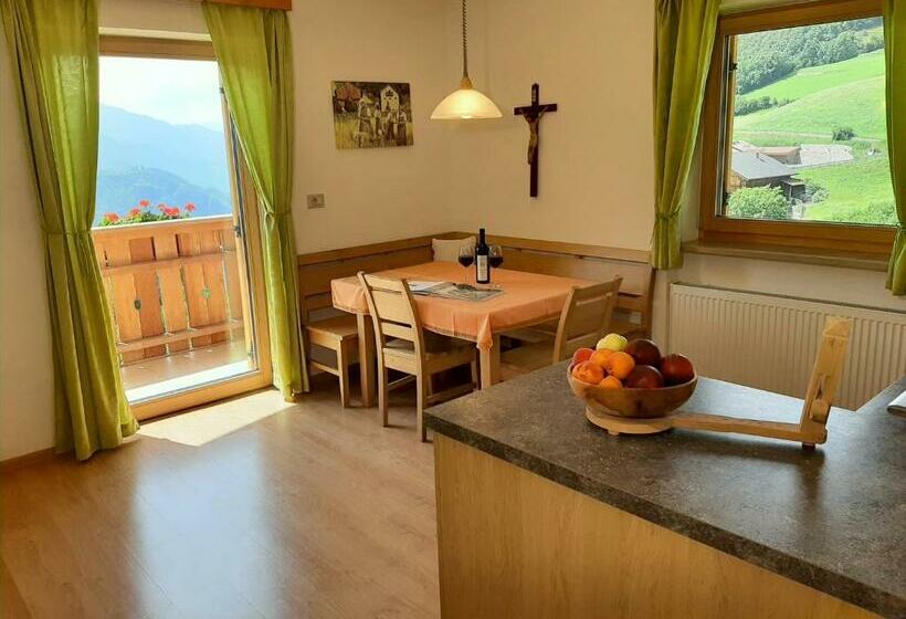 带1个卧室带观景的公寓, Ferienbauernhof Masunerhof