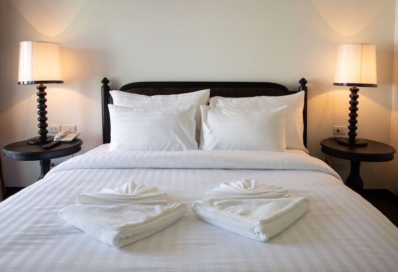 プールの見えるデラックスルーム, Mora Boutique Hotel Sha Extra Plus