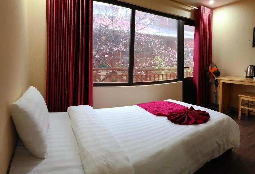 اتاق خانوادگی با چشم‌انداز باغ, Dang Khoa Garden Inn
