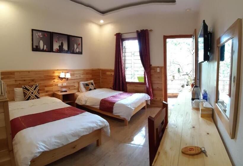 اتاق لوکس با چشم‌انداز باغ, Dang Khoa Garden Inn