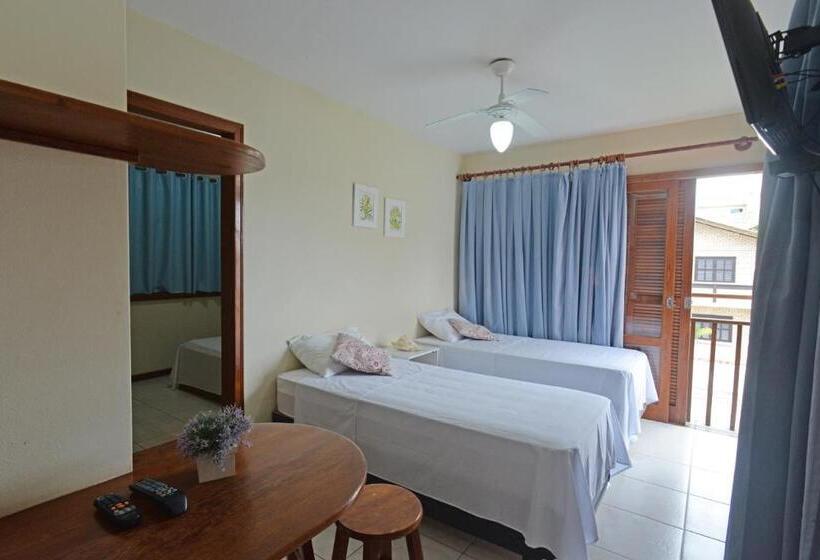 اتاق استاندارد چهار تخته, Oceano Pousada Buffet De Café Da Manhã E Serviço De Quarto Diário