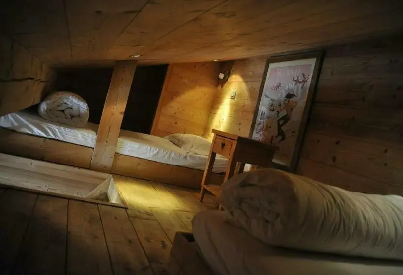 マウンテンビューファミリールーム, Hôtel Chalet Alpage