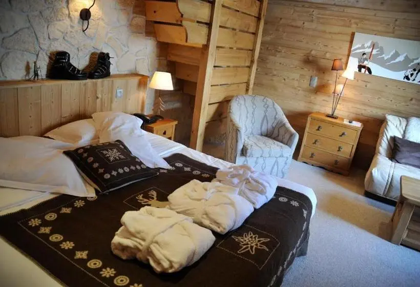ファミリールーム, Hôtel Chalet Alpage