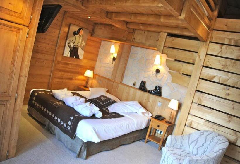 غرفة عائلية, Hôtel Chalet Alpage