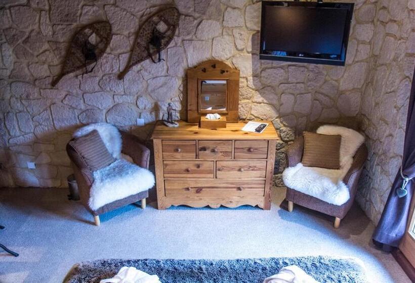 غرفة عائلية مطلّة علي الجبل, Hôtel Chalet Alpage