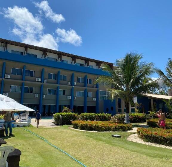 דירה בת חדר שינה 1 עם מרפסת, Apart Hotel Marinas Tamandaré